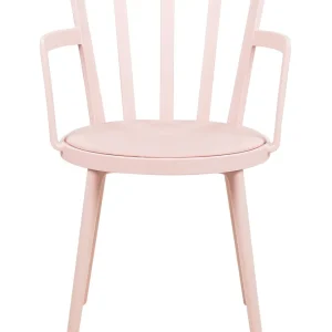 Elira matstol i rosa konstläder 4-pack