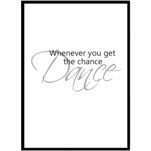 Poster Dance