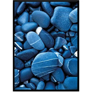 Poster Blue stones