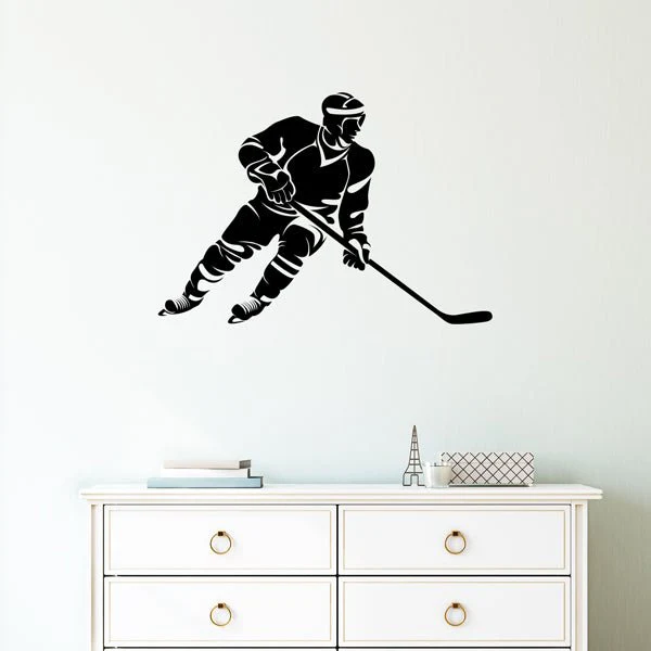 Väggdekor hockeyspelare 1 - Bild 2