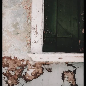 Poster Old window