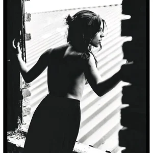 Poster Woman in window