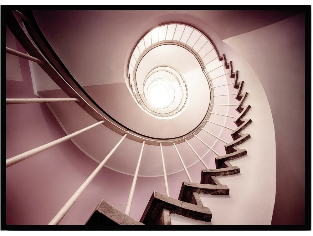 Poster Spiraltrappa - Bild 2