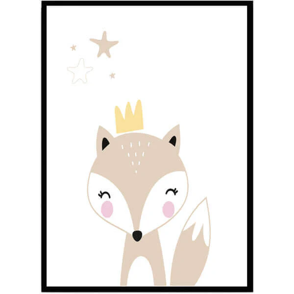 Barntavla - Little fox