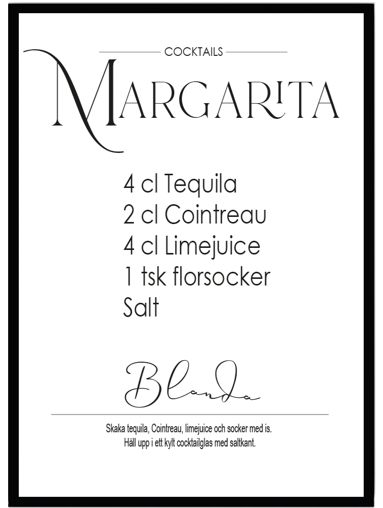 Poster Margarita - Bild 2