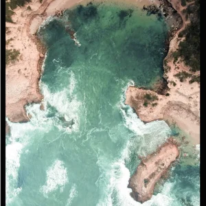 Poster Island Beach