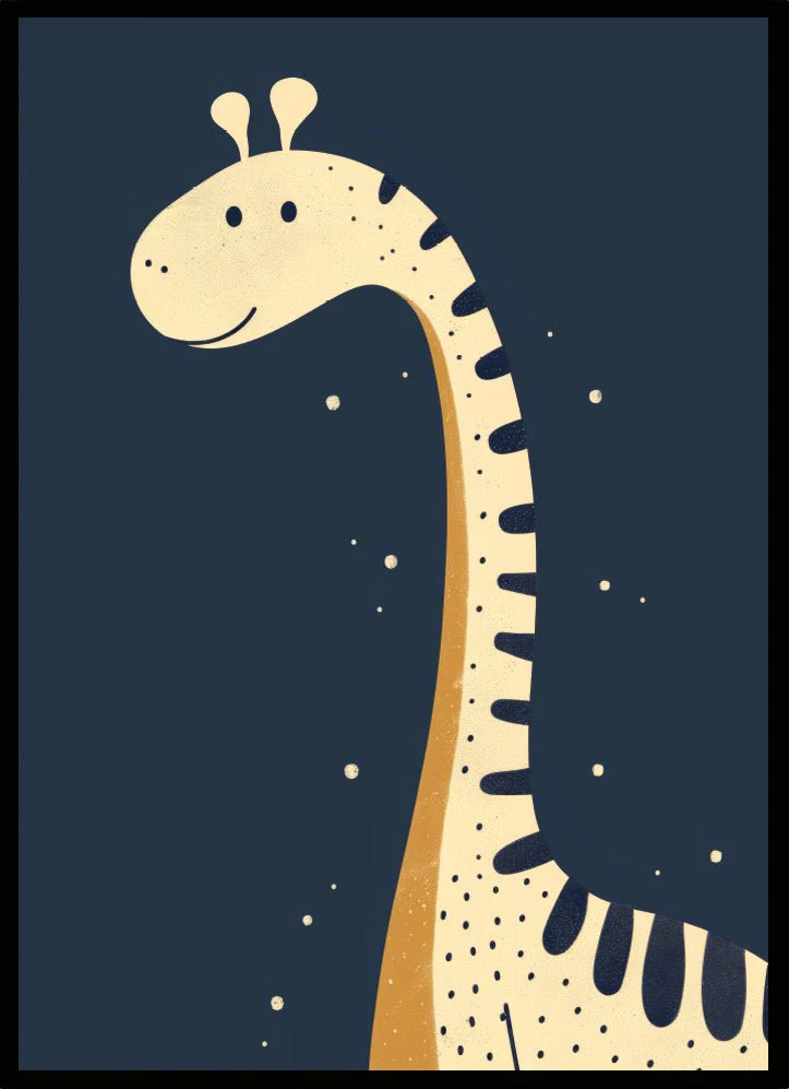 Barntavla - Space Dino