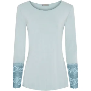 T-Shirt Långärmad Denimchiaro