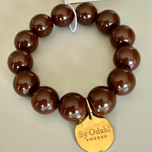 Armband med Runda Glaskulor