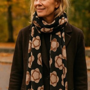 Mönstrad Sjal