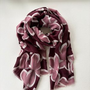 Scarves Wine Love