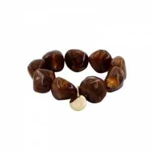 Vibe Resin Bracelet Brown