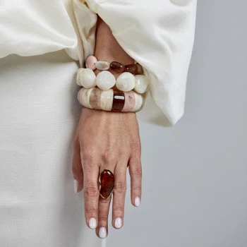 Prisma Resin Bracelet Pink - Bild 3