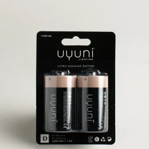 2-pack - D Batteri 1,5V