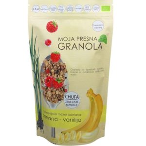 AIP-granola EKO Banan/vanilj/hallon, DrobTinka 230g