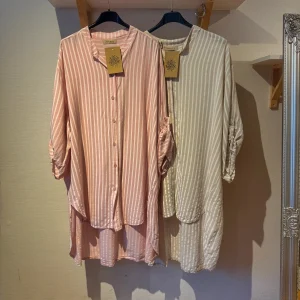 Oversize Striped Shirt