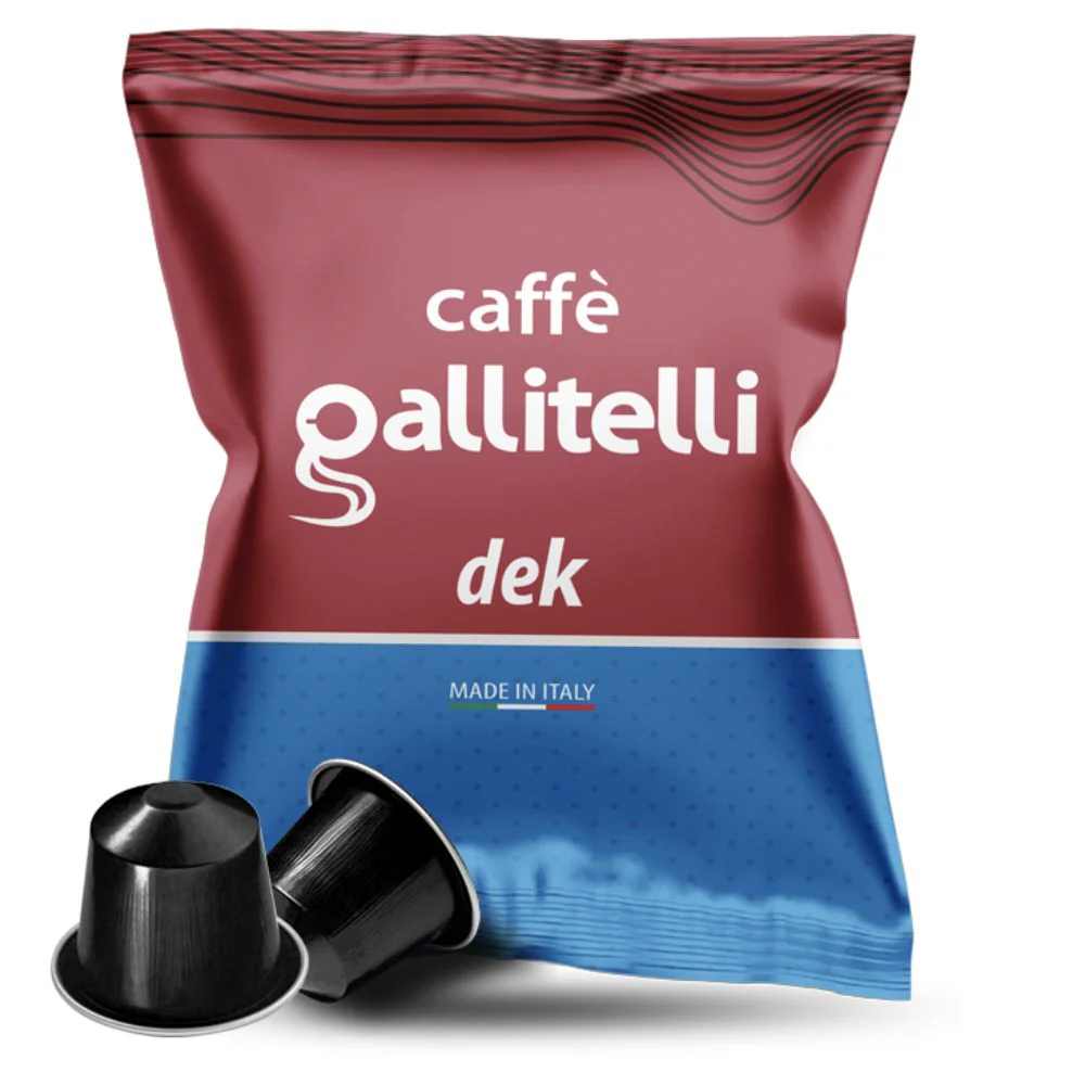 Gallitelli Caffè Decaf (Koffeinfrit) - Nespresso-kompatibla kapslar - 50 st. - Bild 2