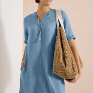 Denim Look Dress