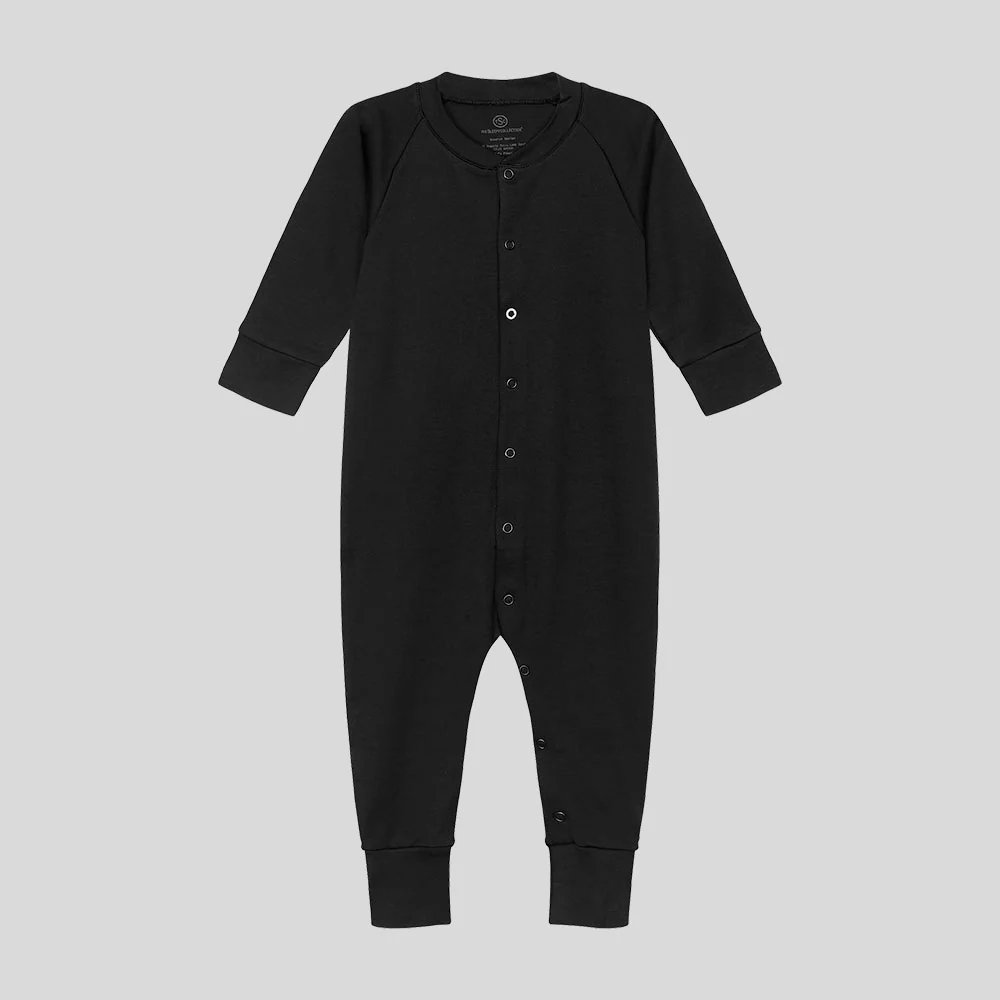 Baby Sleepsuit - Black - Bild 2